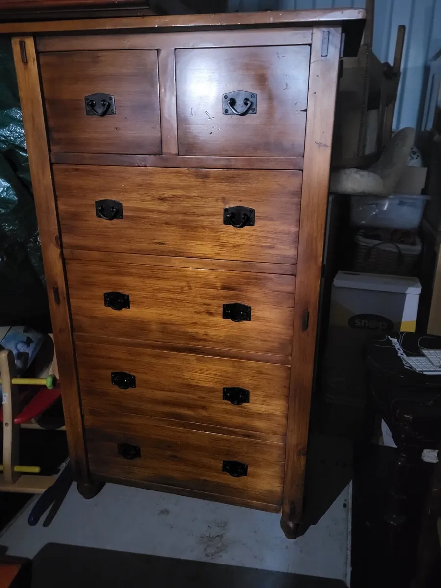 Chest of drawer and shelving unit - Image 1