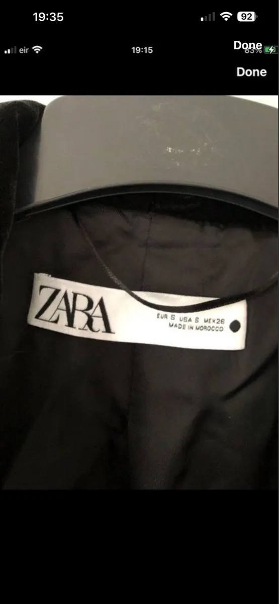 Ladies Zara blazer size S €10 - Image 3