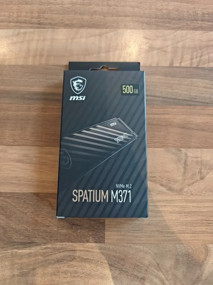 New 500GB MSI NVMe M.2 Spatium M371 SSD