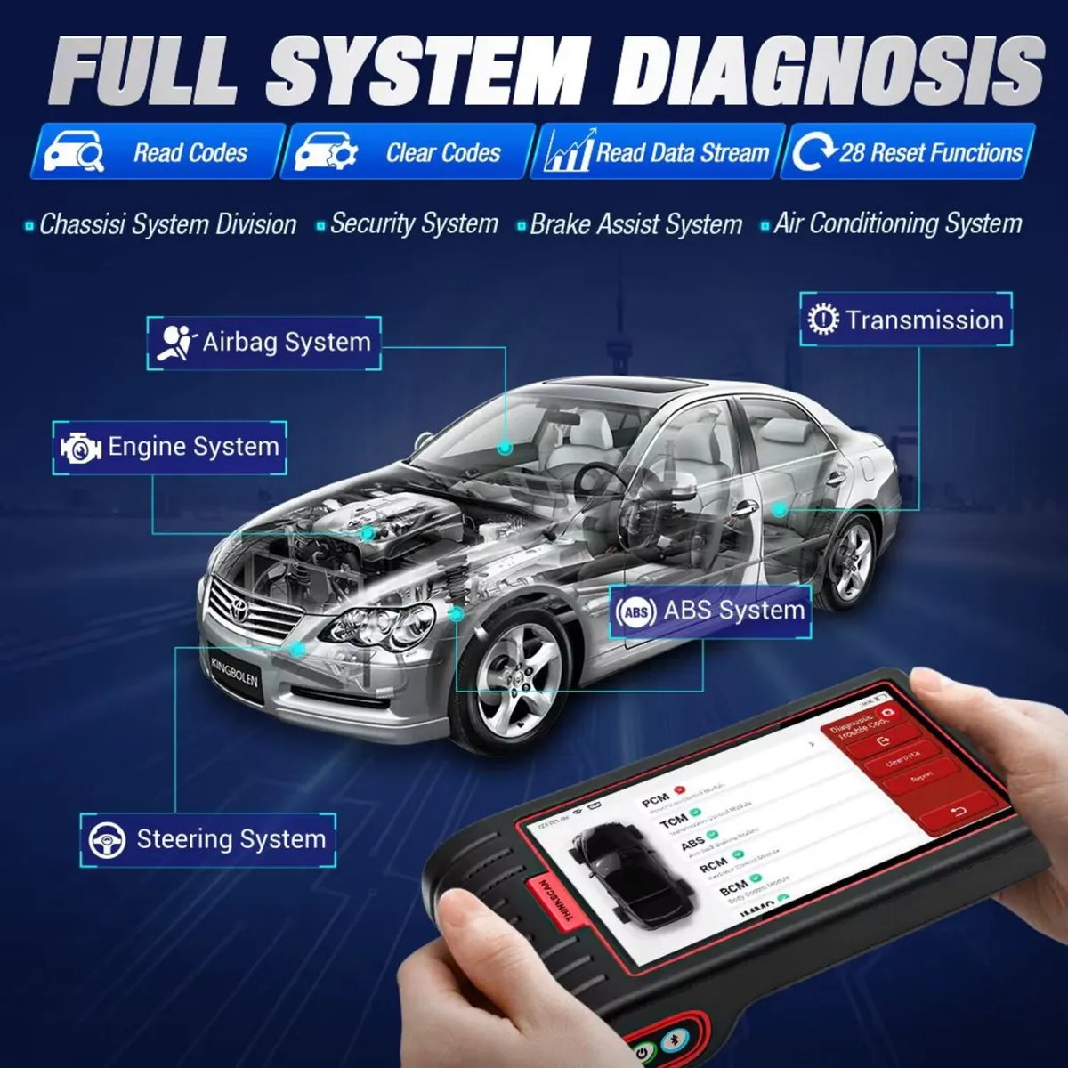 Kingbolen S6 Smart Scan Tool - Image 2