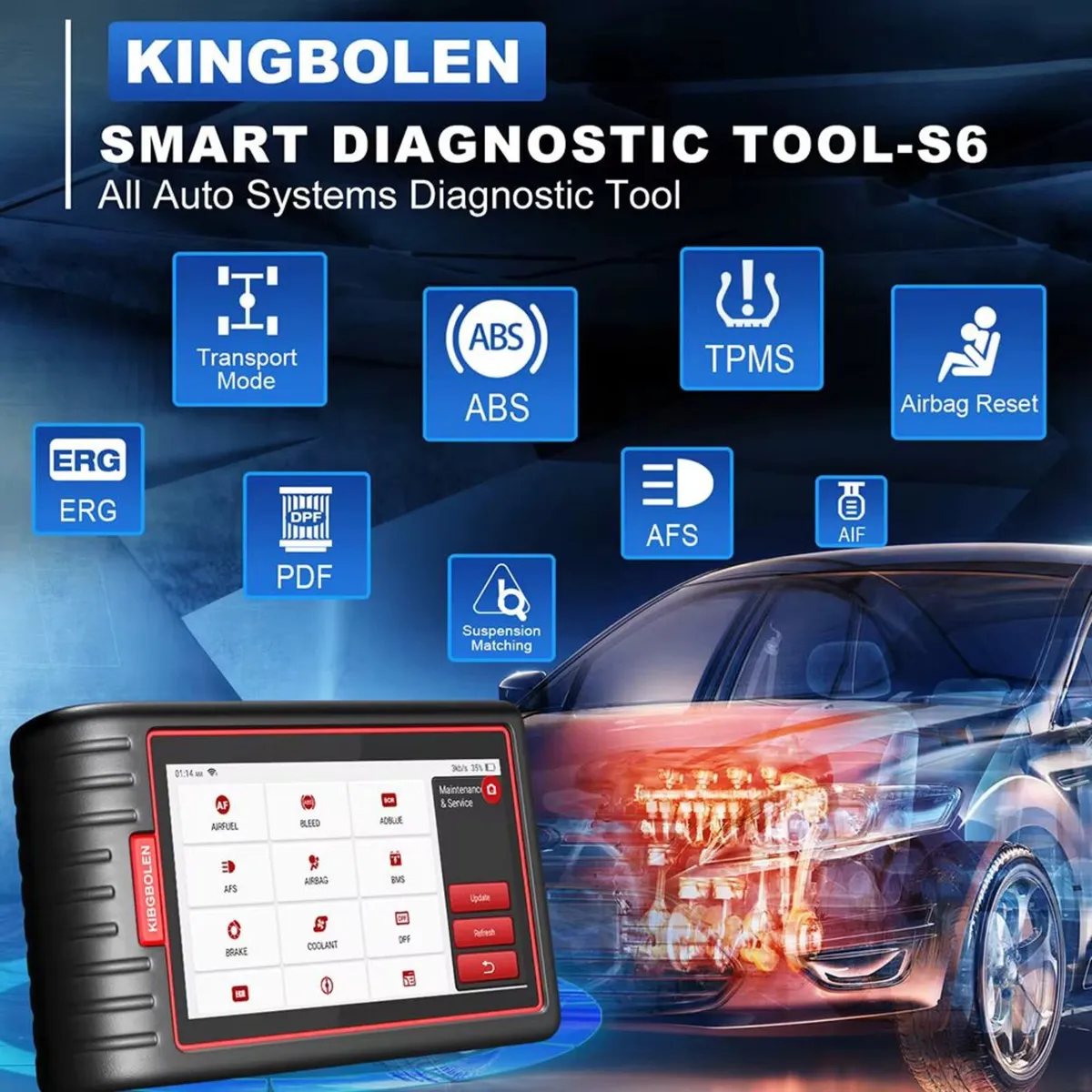 Kingbolen S6 Smart Scan Tool - Image 4
