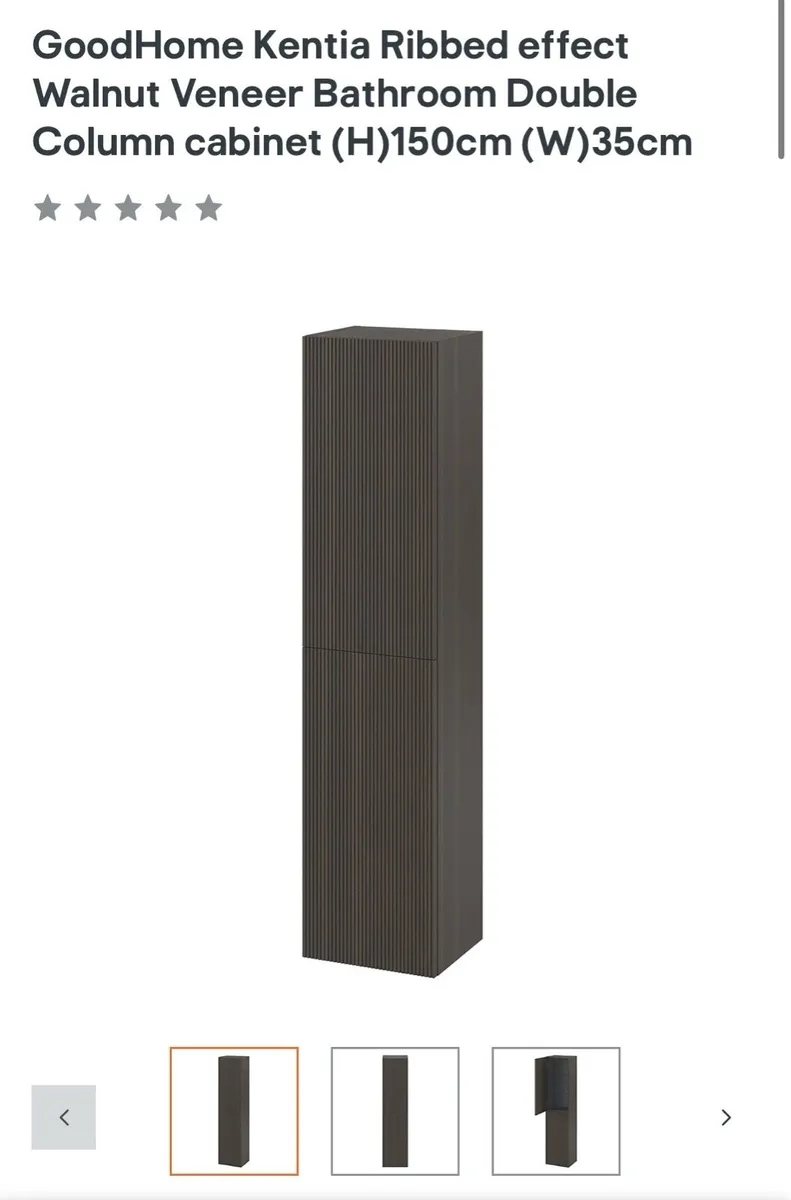 Bathroom Cabinet - B&Q Kentia unopened