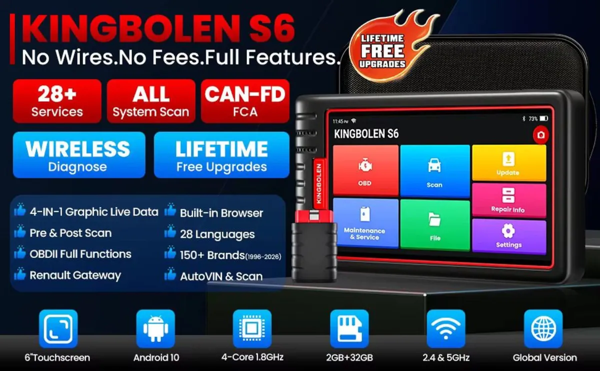 Kingbolen S6 Smart Scan Tool - Image 1