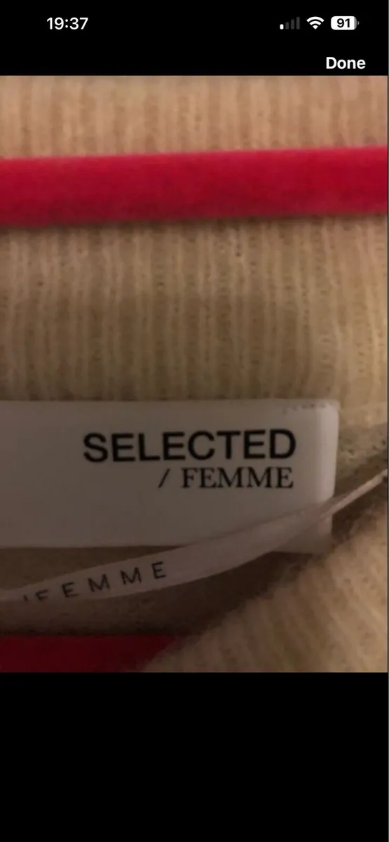 Ladies designer jumper size L €15 - Image 2