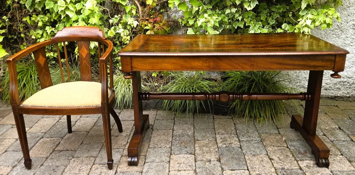 Victorian Library Table/ Centre Table- Circa 1840 - Image 3