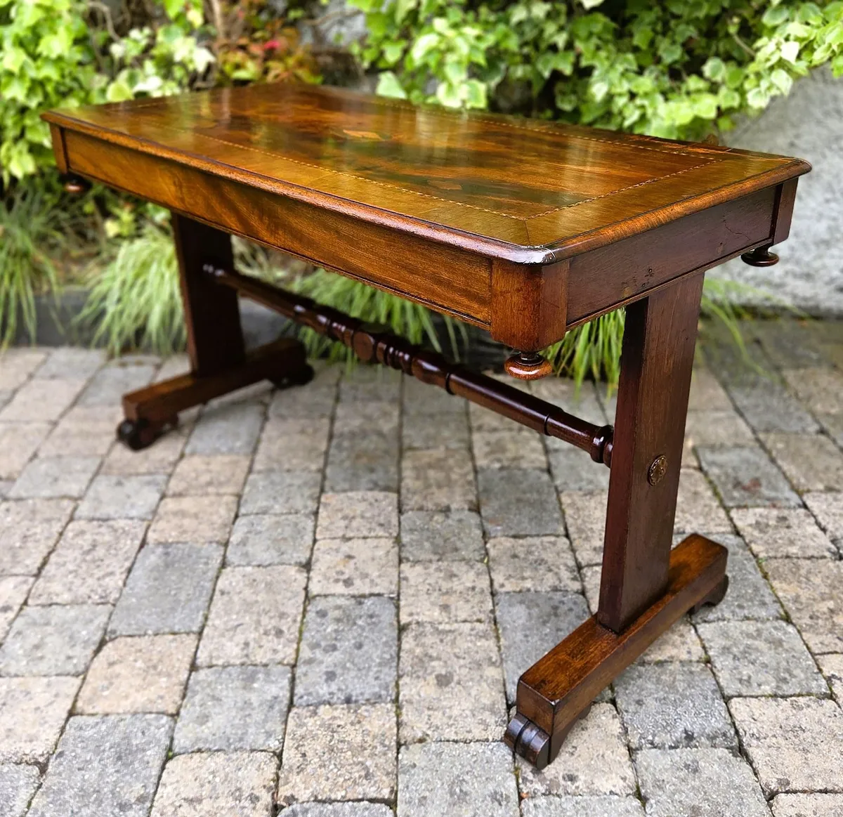 Victorian Library Table/ Centre Table- Circa 1840 - Image 4