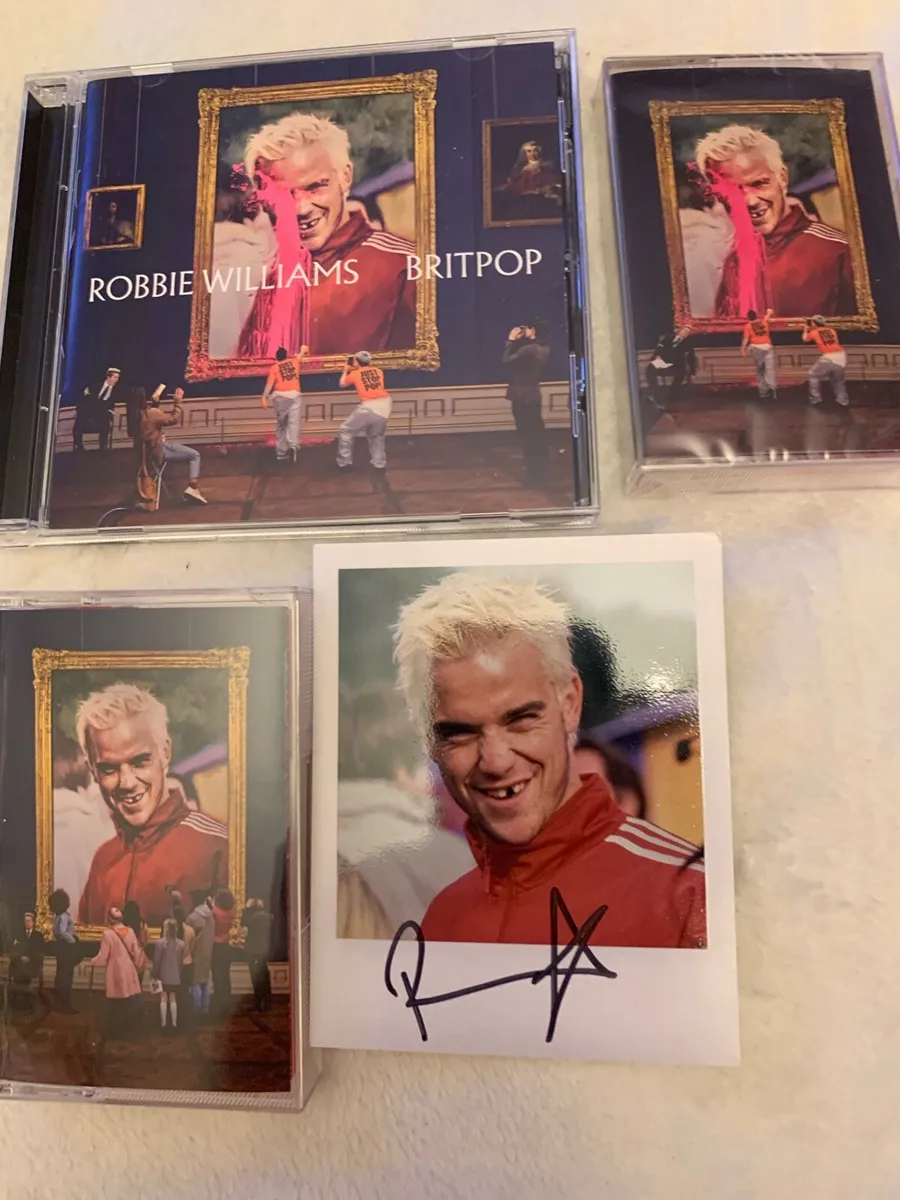 Robbie Williams  signed - Image 1