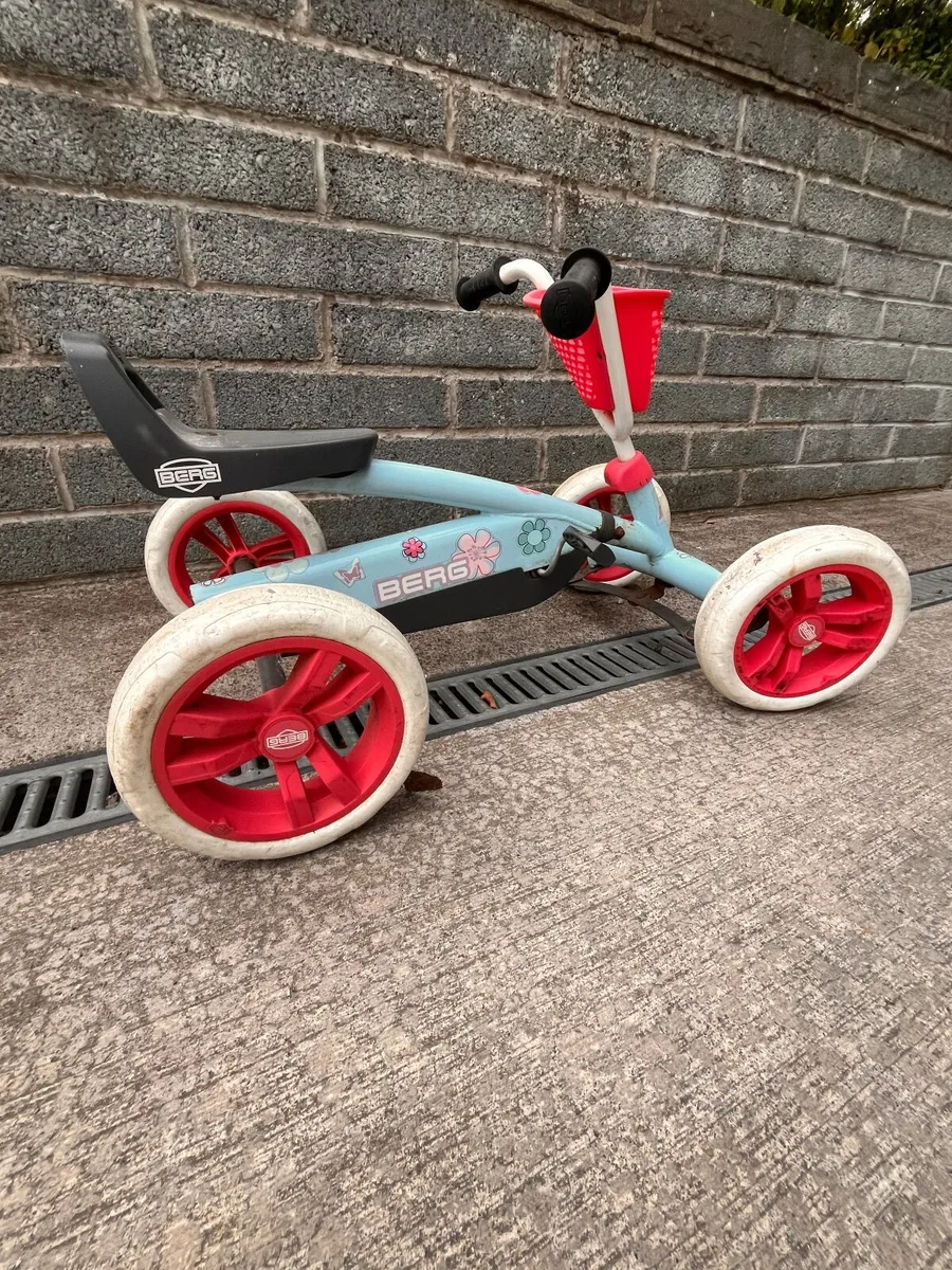 Berg Buzzy Bloom Go Cart with Front Basket - Image 3
