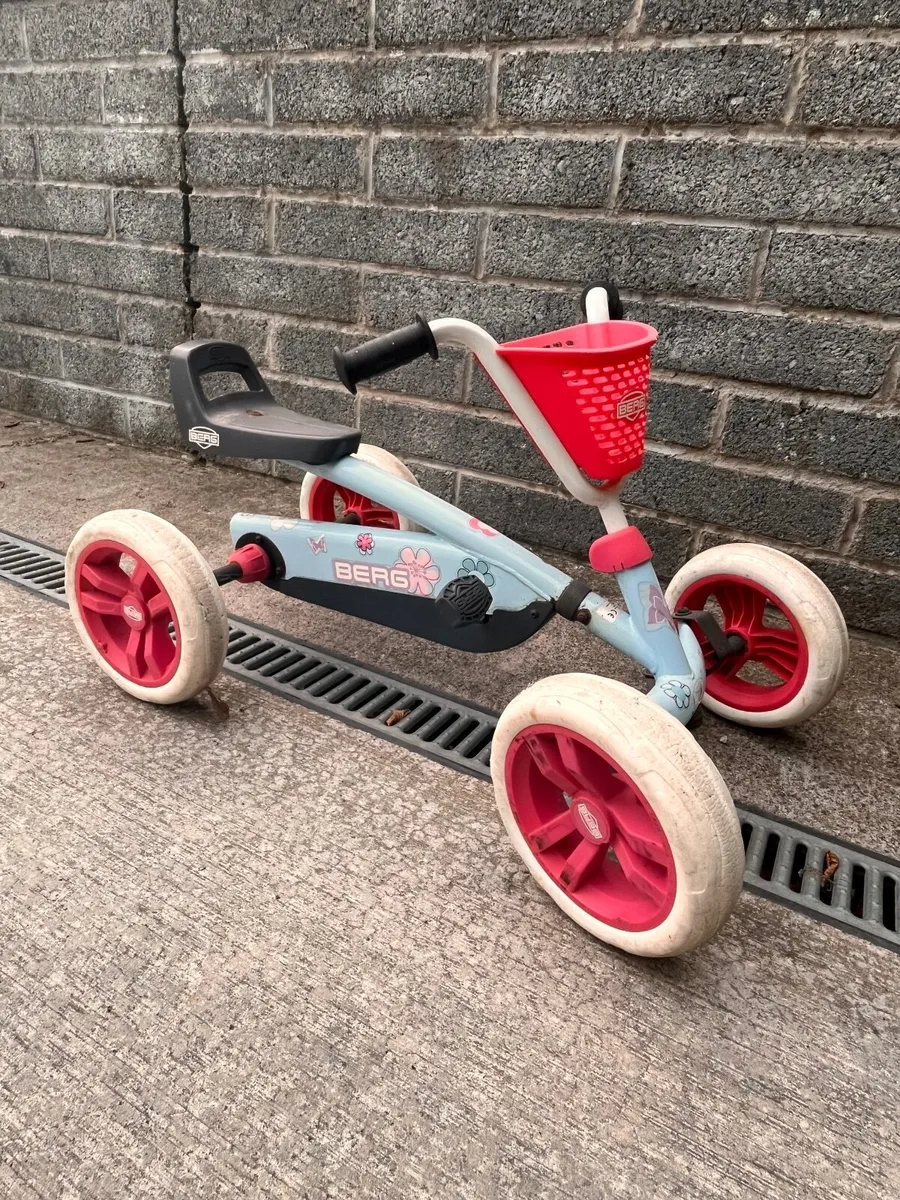 Berg Buzzy Bloom Go Cart with Front Basket - Image 2