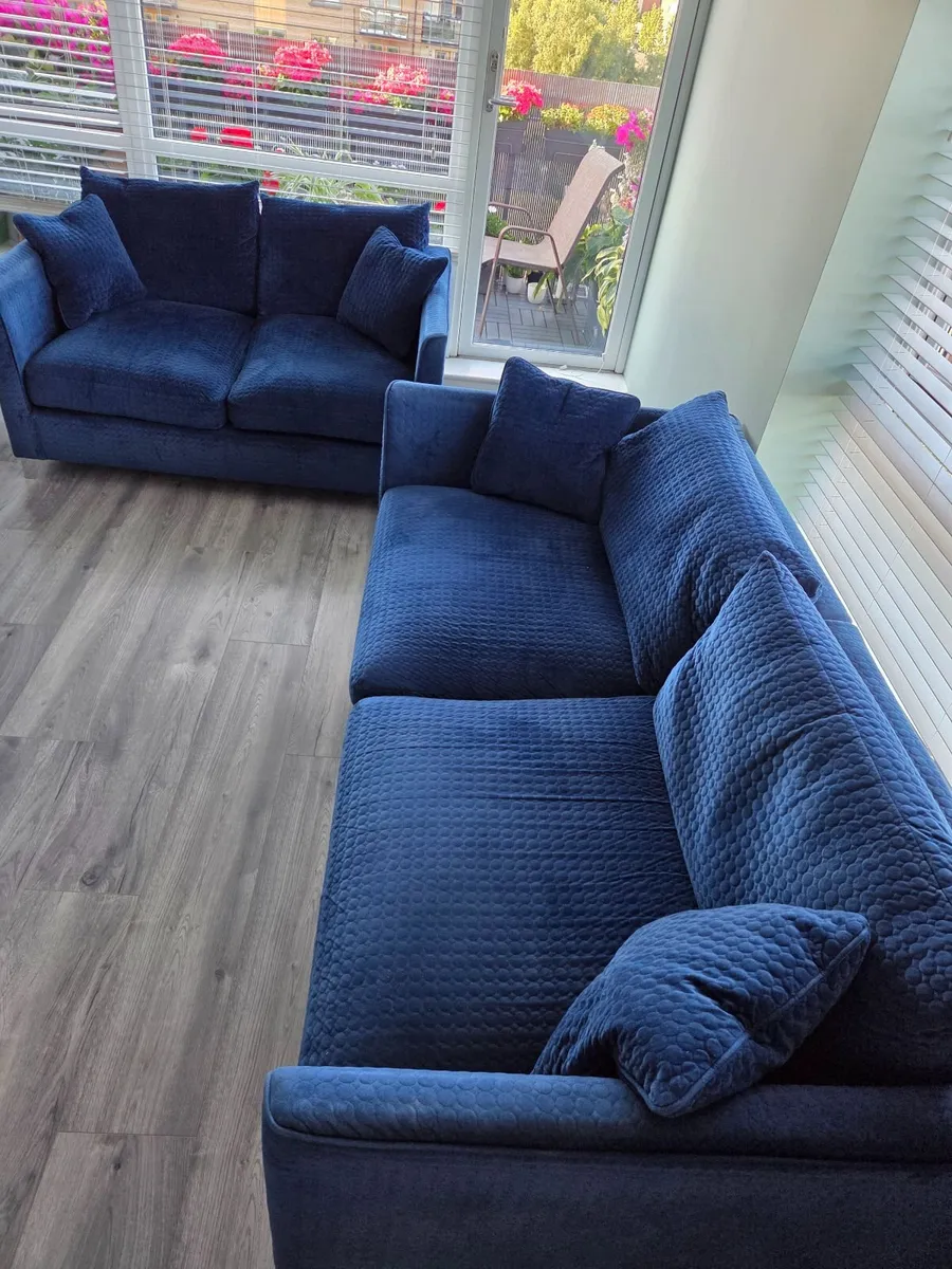 Two Harvey Norman sofas (3 and 2 seater) - Image 4