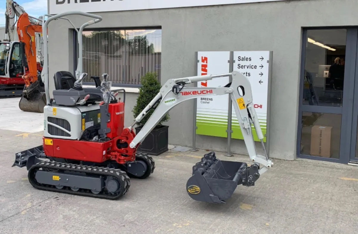 0% Finance - New Takeuchi TB210R Micro Digger - Image 1