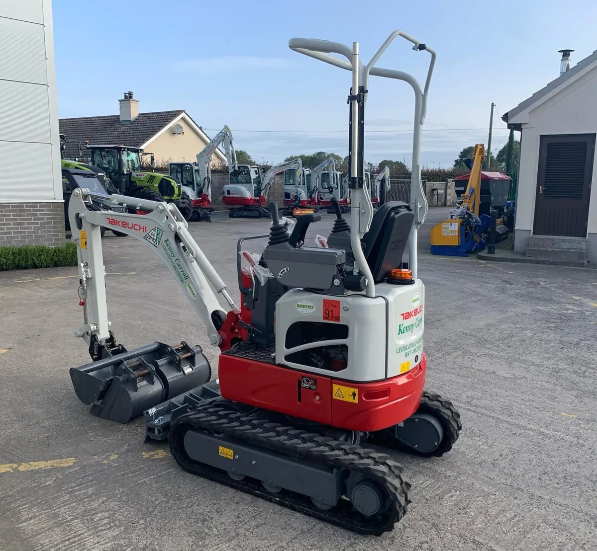 0% Finance - New Takeuchi TB210R Micro Digger - Image 2