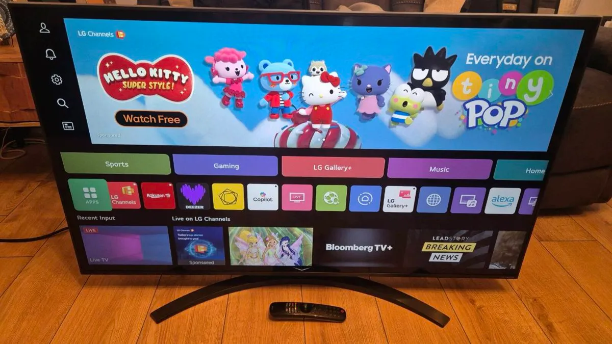 LG 50” NanoCell 4K Smart TV - Image 1