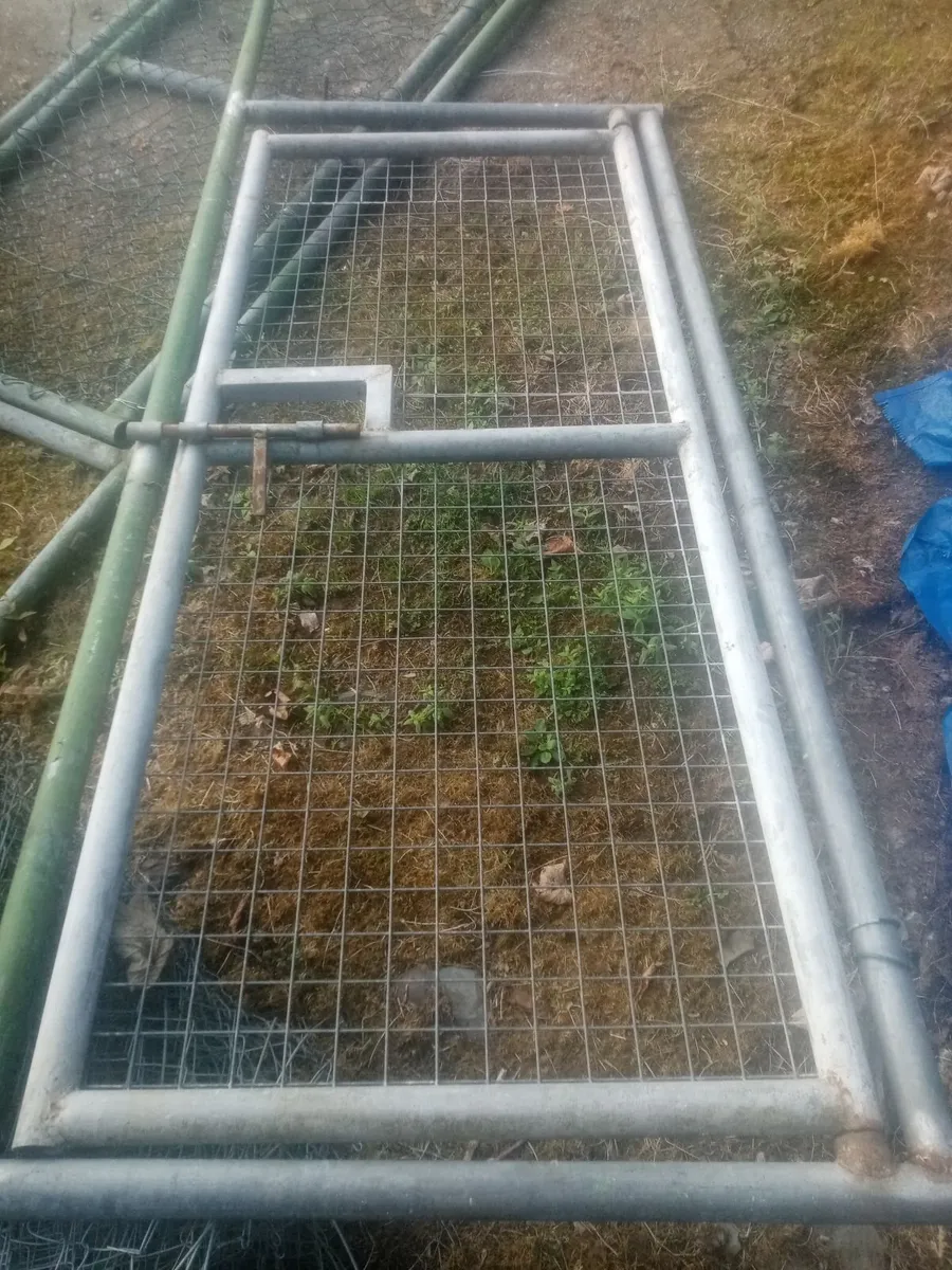 Galvanised  gate - Image 1