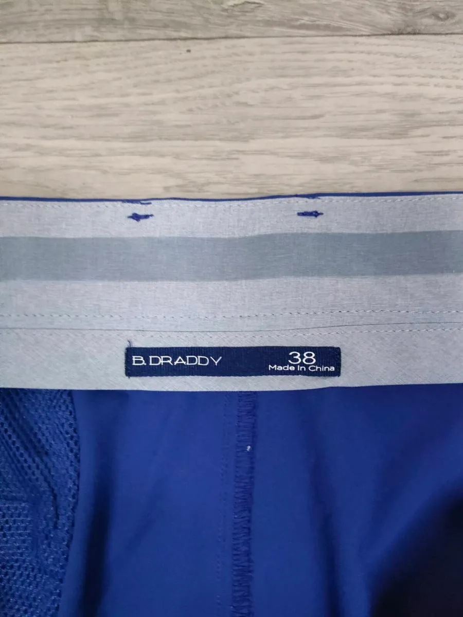 B Draddy Golf Shorts Mens XXL W40 - Image 3