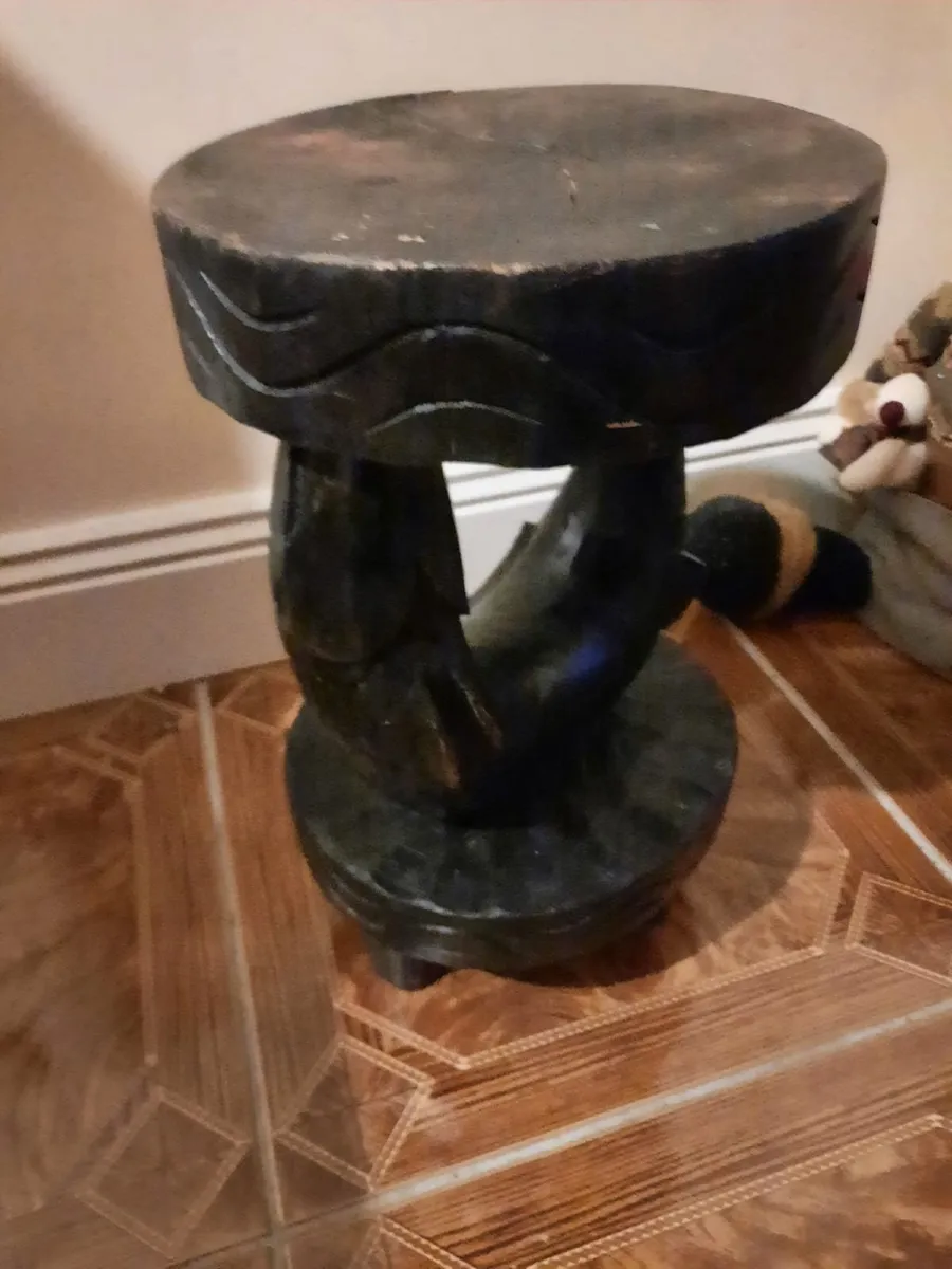 Antique stool - Image 4