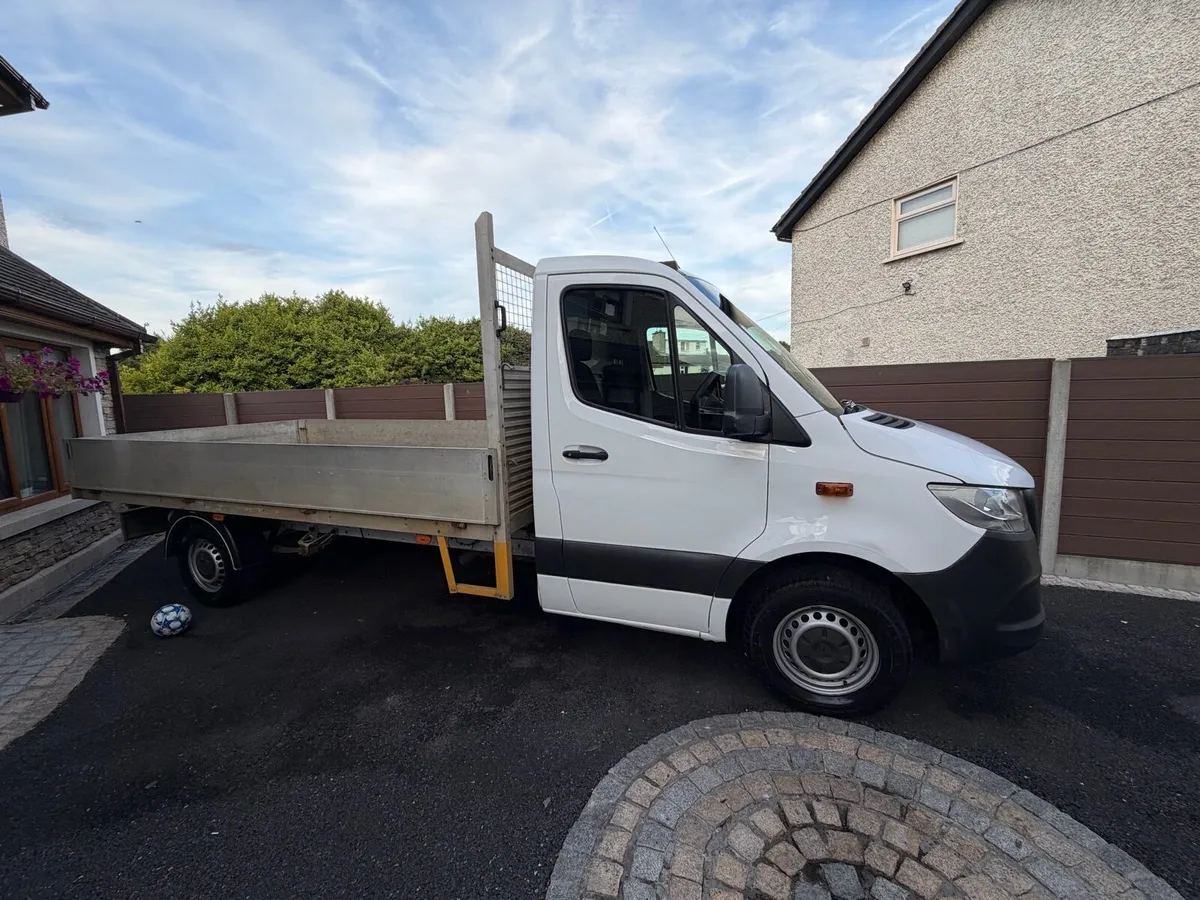 2018 Mercedes sprinter , Dropside body, low kms - Image 2