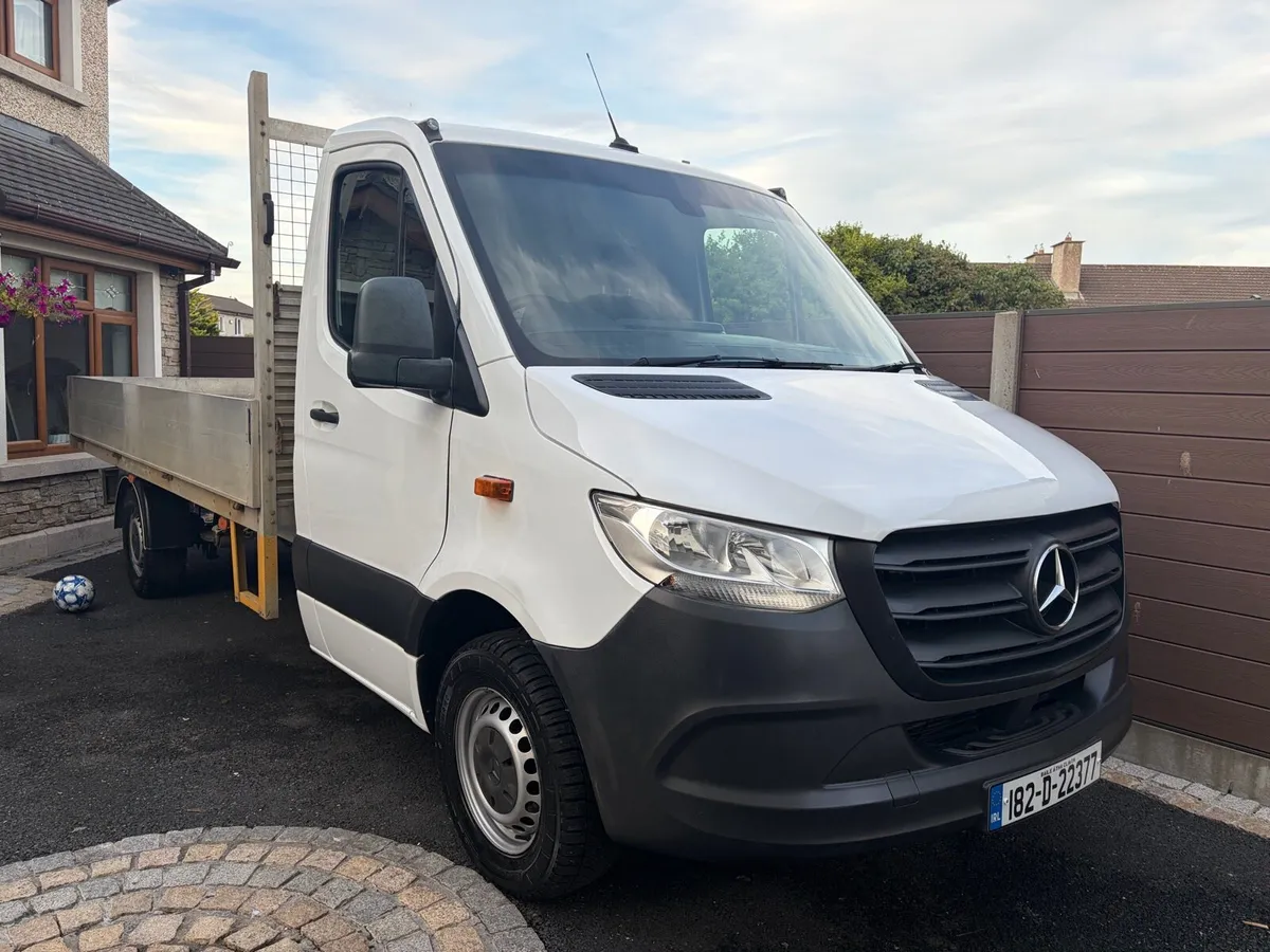 2018 Mercedes sprinter , Dropside body, low kms - Image 3