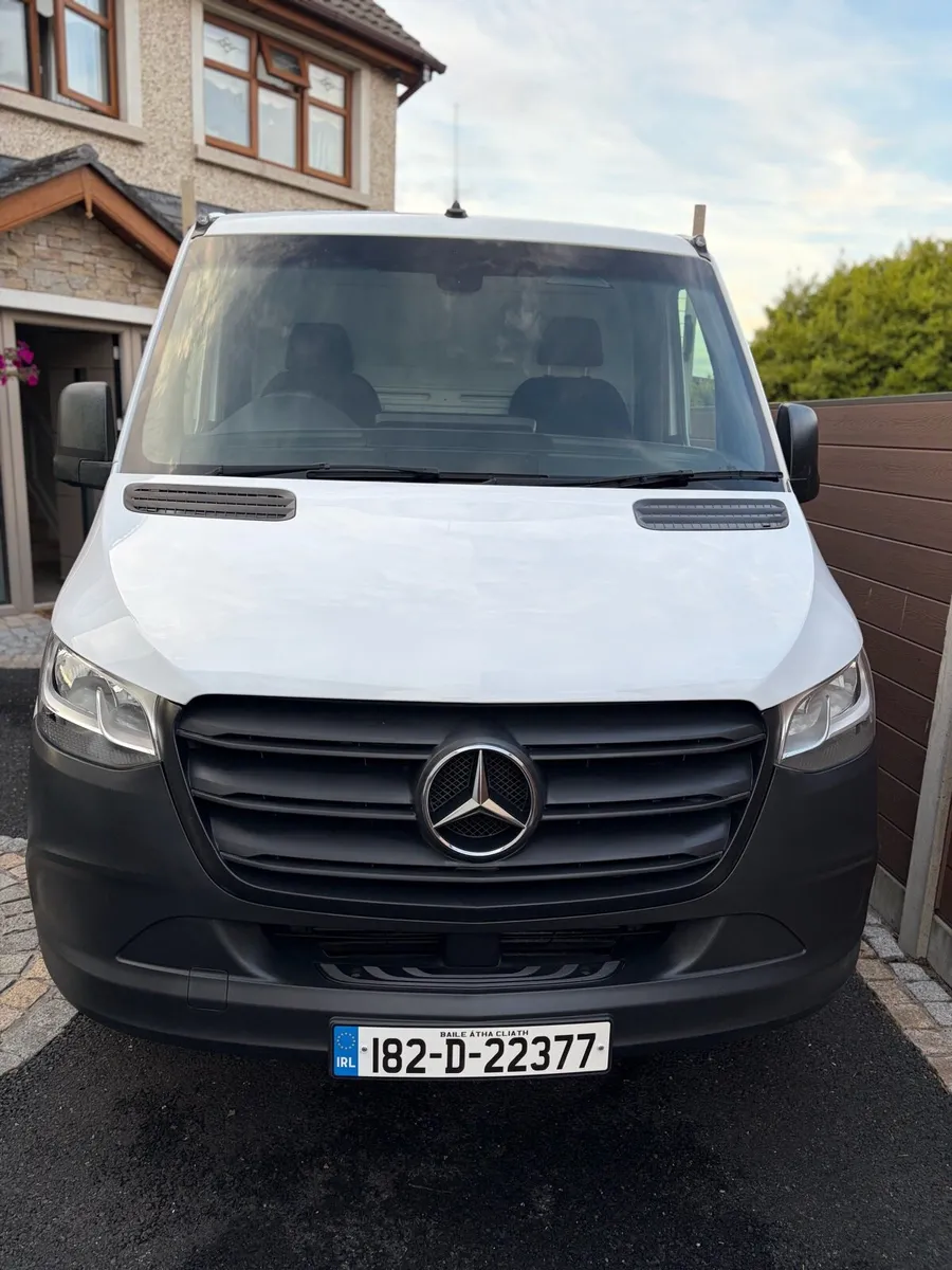 2018 Mercedes sprinter , Dropside body, low kms - Image 4