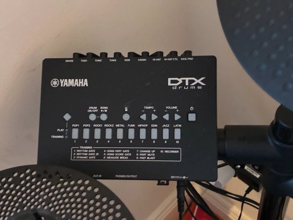 Yamaha DTX Electronic Drum Kit - Image 3
