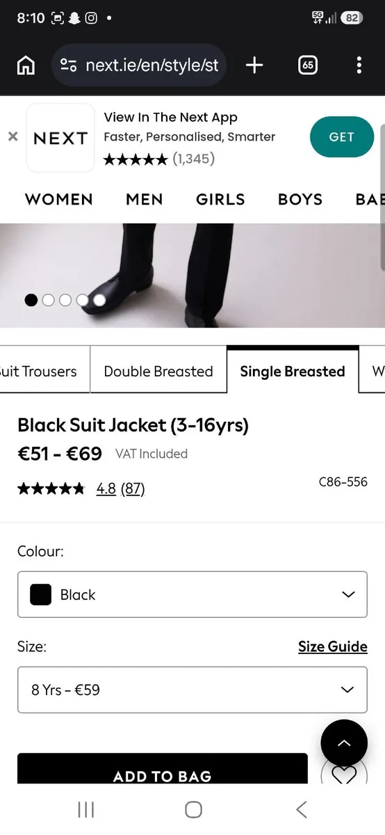 Black suit - Image 2