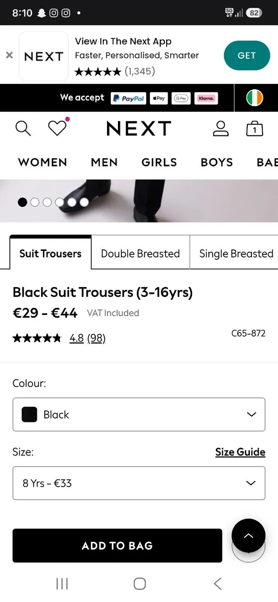 Black suit - Image 3