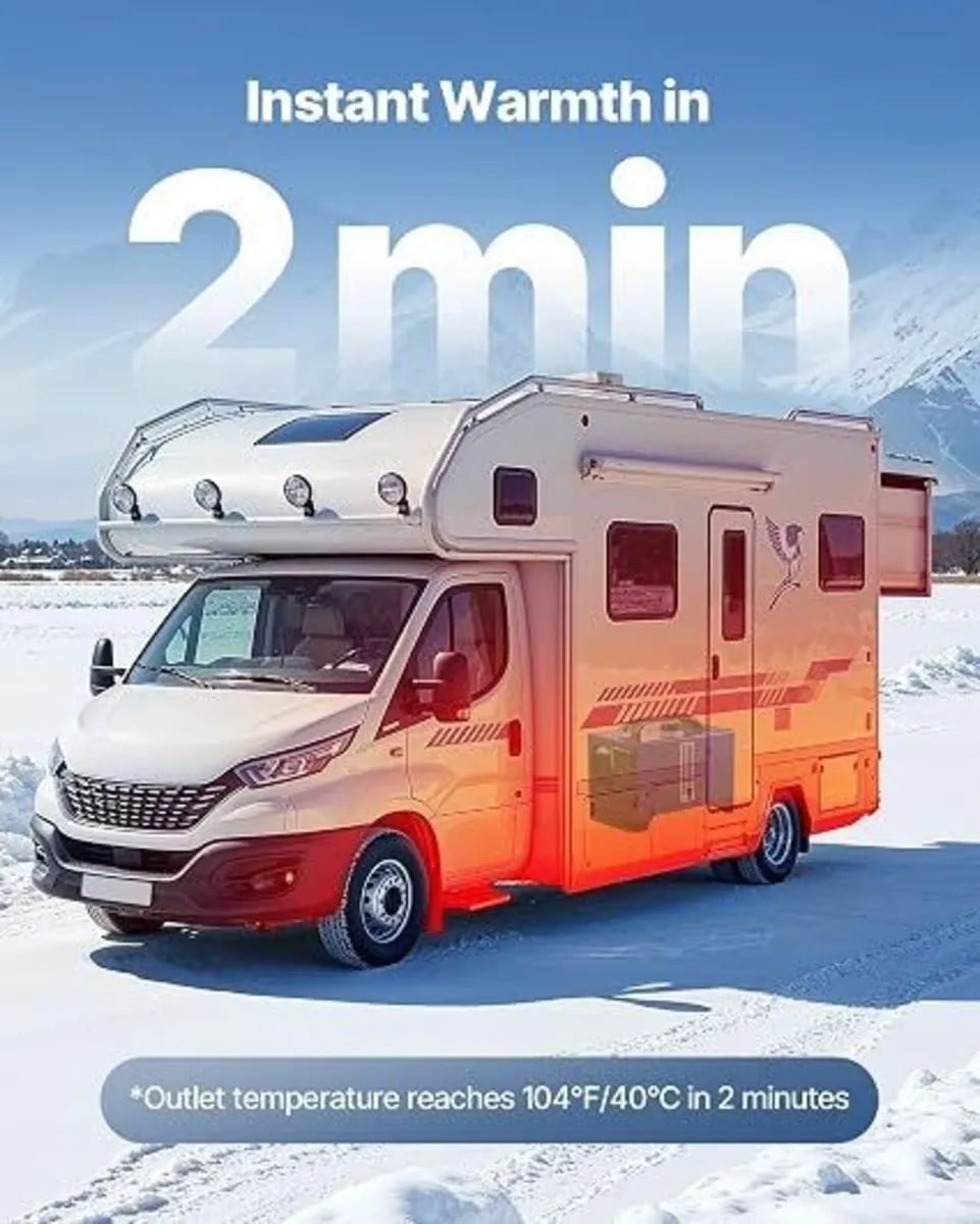 Diesel Heater 8KW Portable Vehicle Heater - Image 3