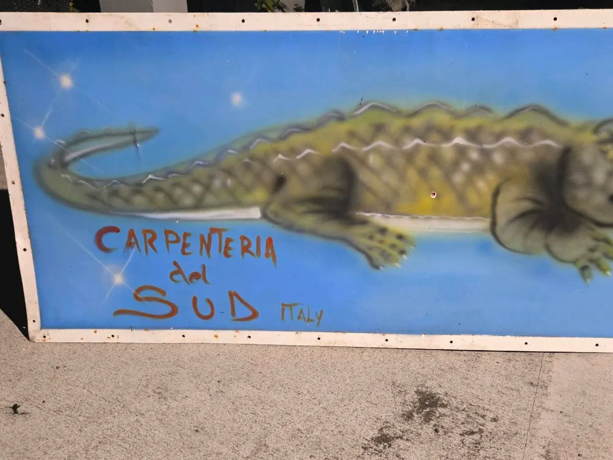 Vintage Italian Fairground Sign - Image 3