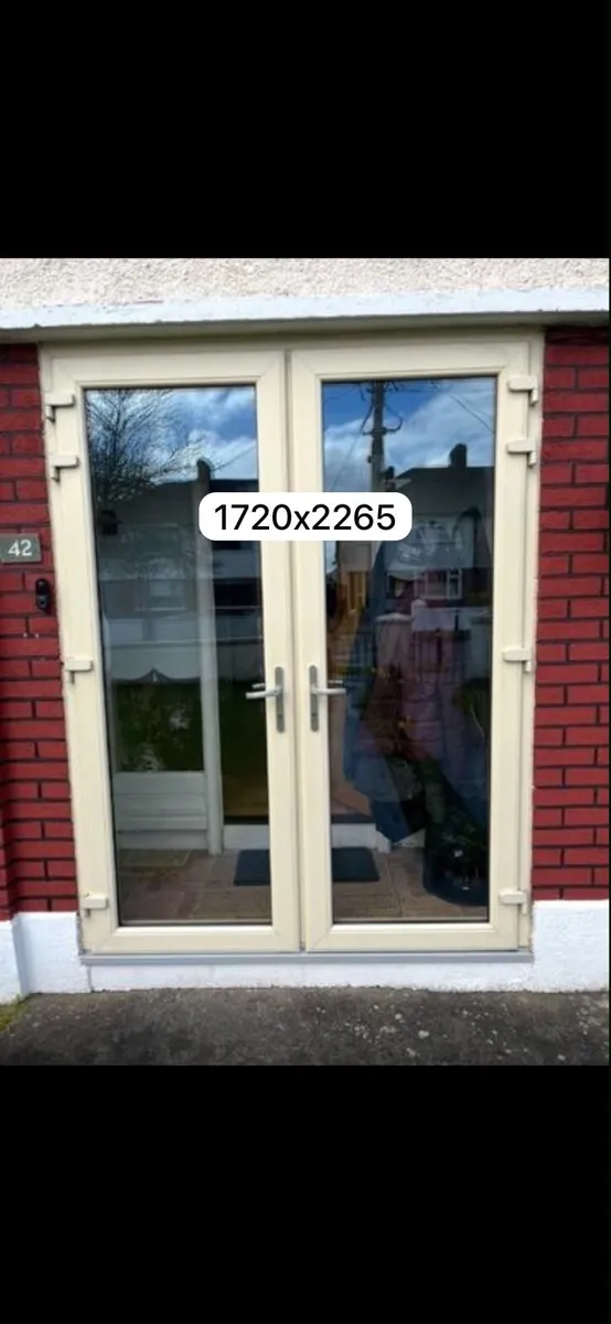 ✳️ HIGH QUALITY UPVC FRENCH DOUBLE DOORS FOR SALE
