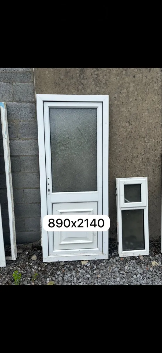 ✳️ HIGH QUALITY UPVC BACK DOOR FOR SALE
