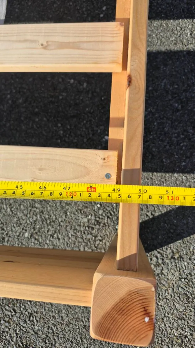 Pine four foot bed frame - Image 3