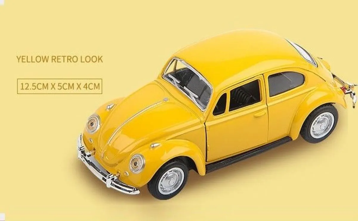 Classic VW Beetle 1967 -pull back model, Free Post - Image 2