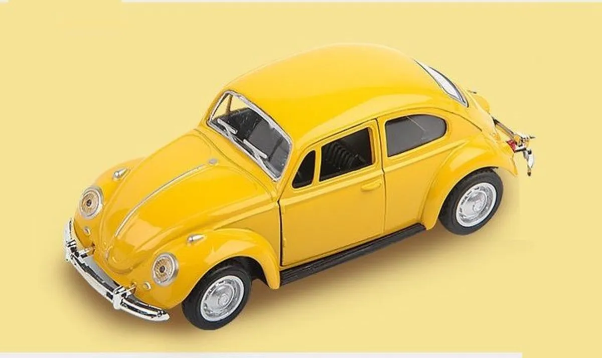 Classic VW Beetle 1967 -pull back model, Free Post - Image 3