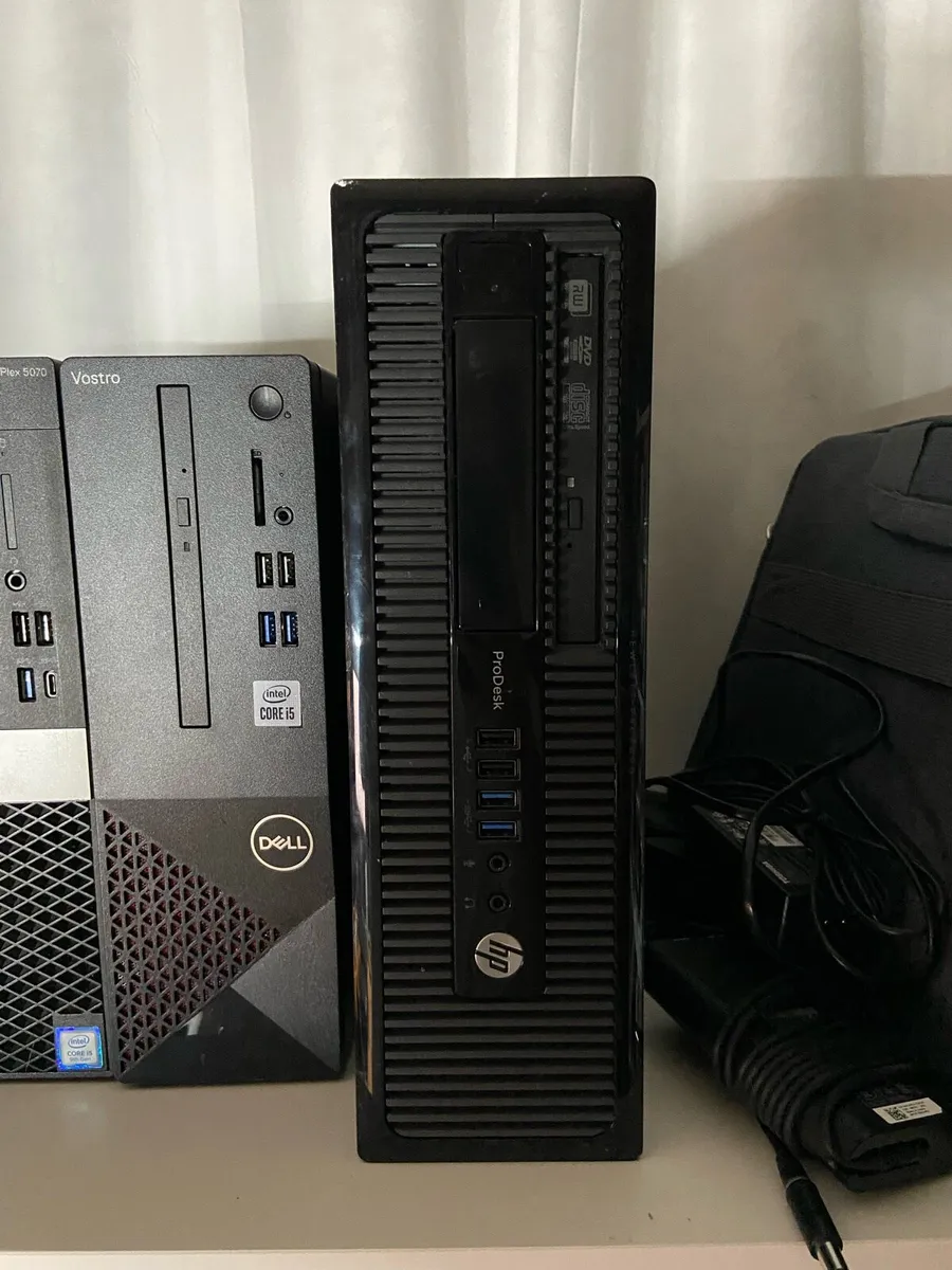HP desktop pc 8gb ram 120 ssd win 10 - Image 1