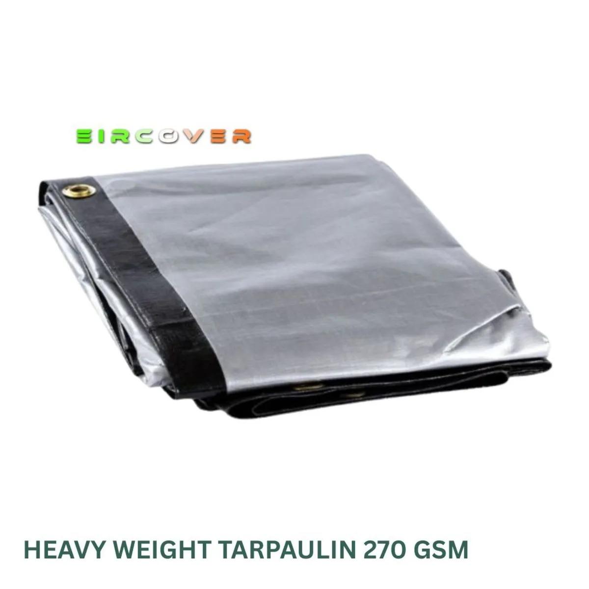 Heavy Weight Tarpaulin 9m x 12m (30' -40') 270 gsm - Image 2