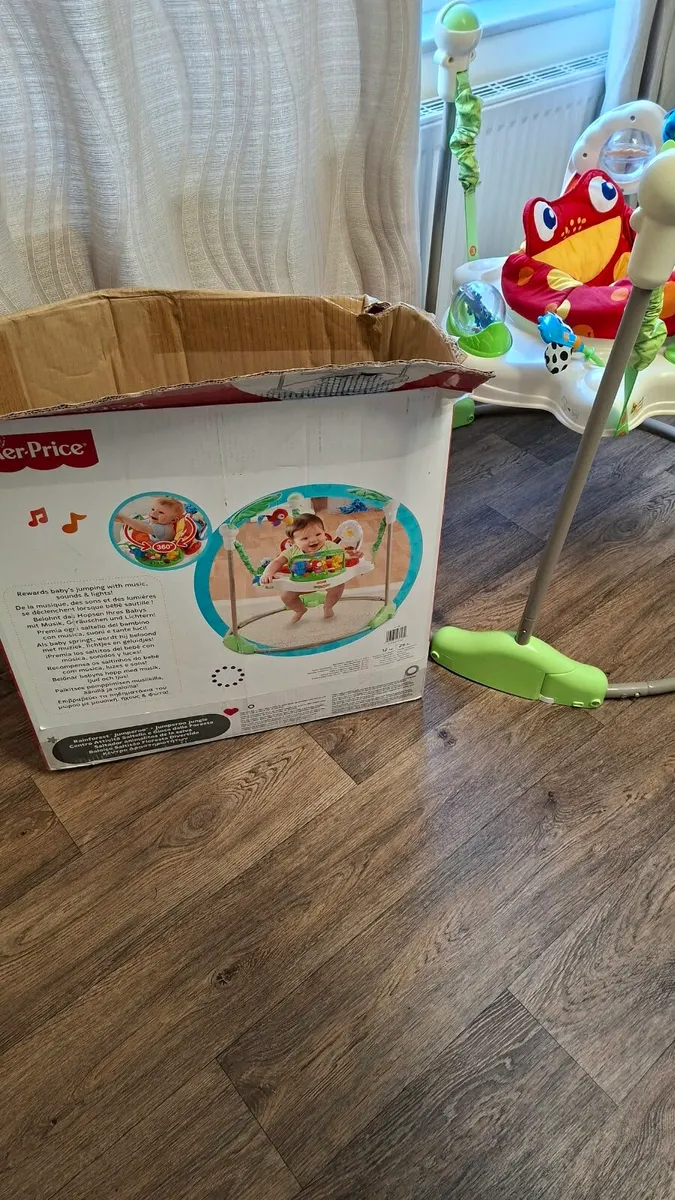 Fisher-Price Rainforest Jumperoo - Baby Activity - Image 3