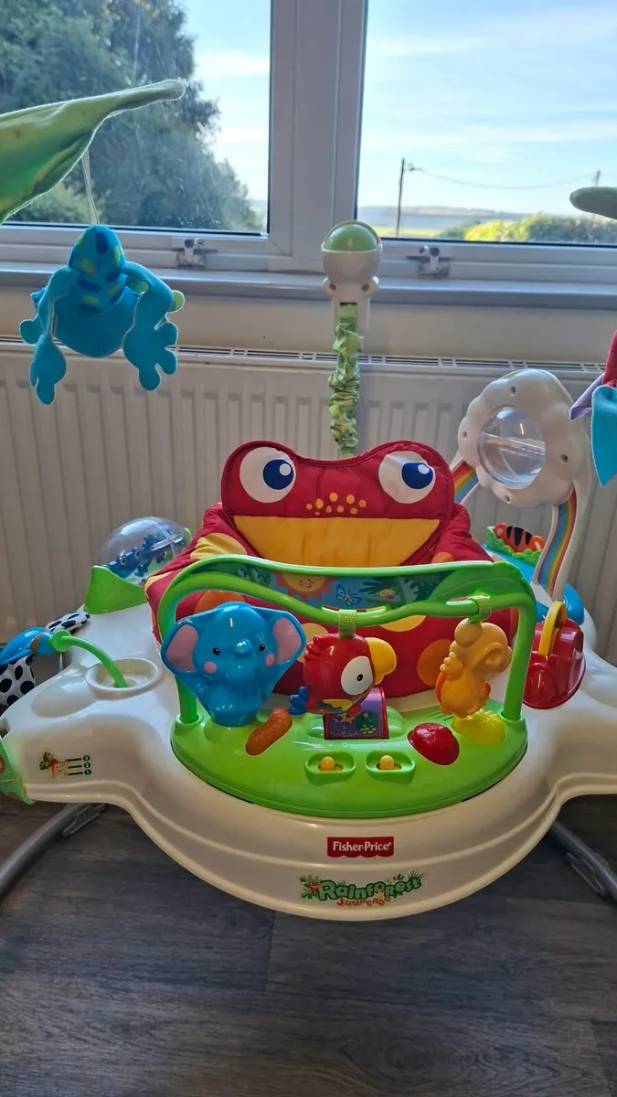 Fisher-Price Rainforest Jumperoo - Baby Activity - Image 4