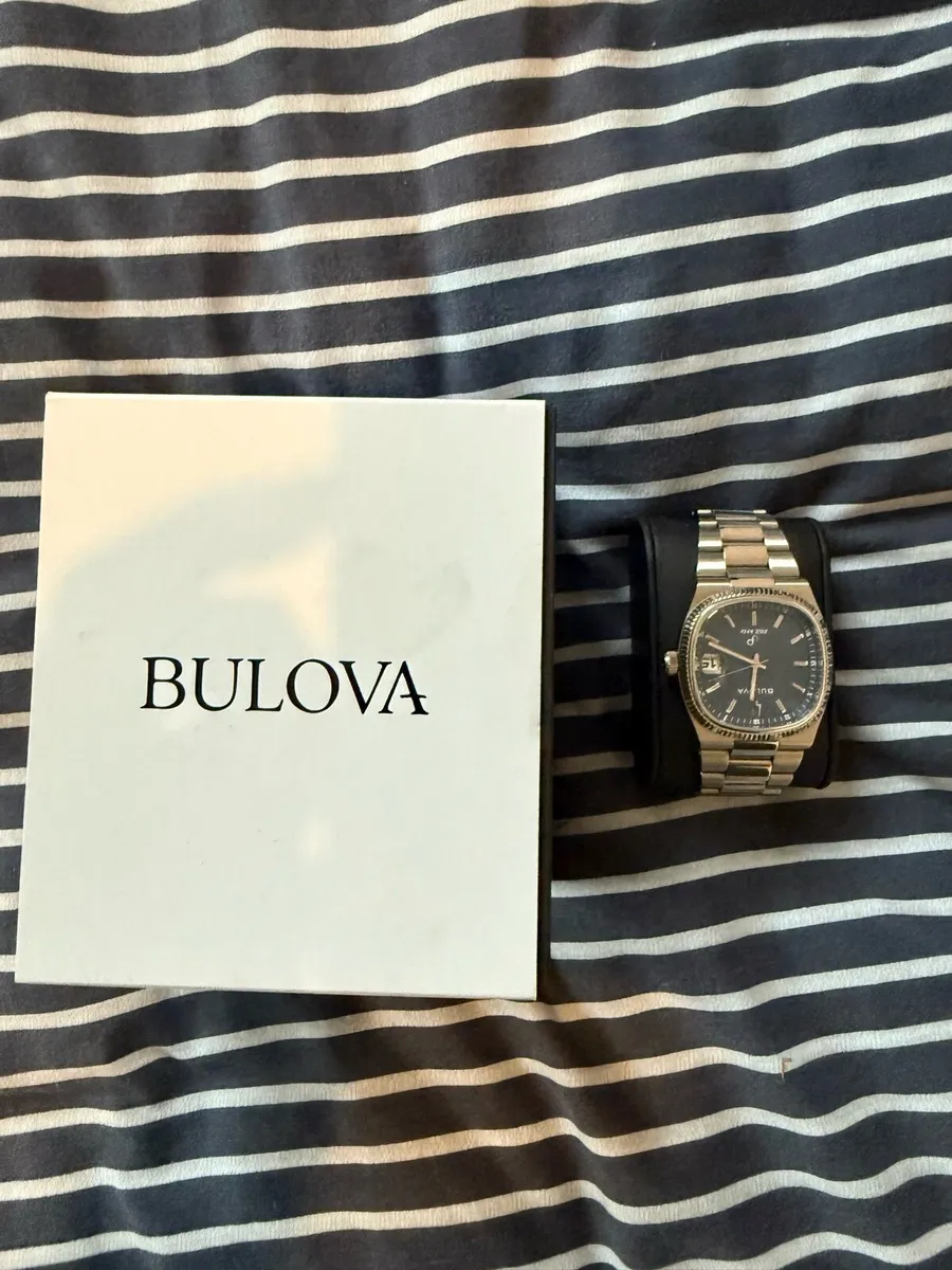 Blue Bulova Super Seville (96B440) - Image 2