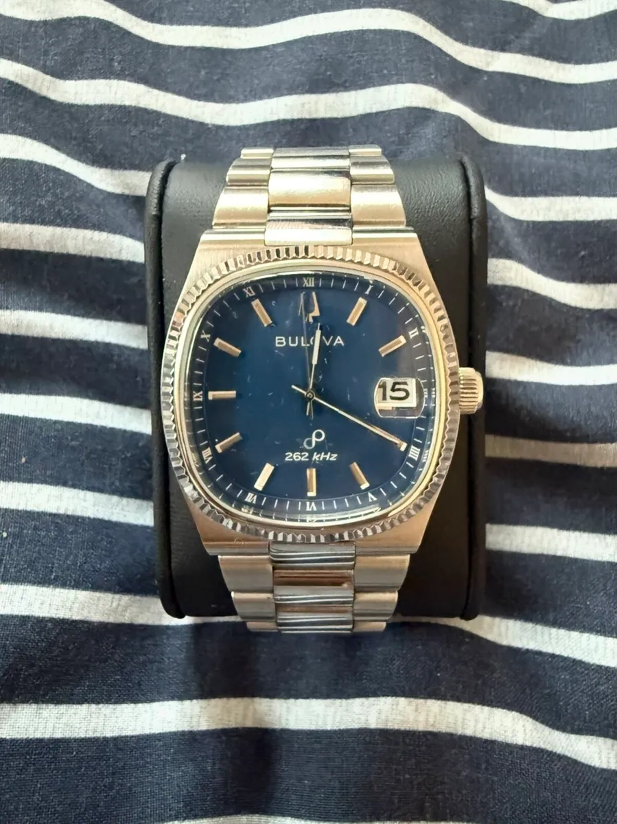 Blue Bulova Super Seville (96B440) - Image 1