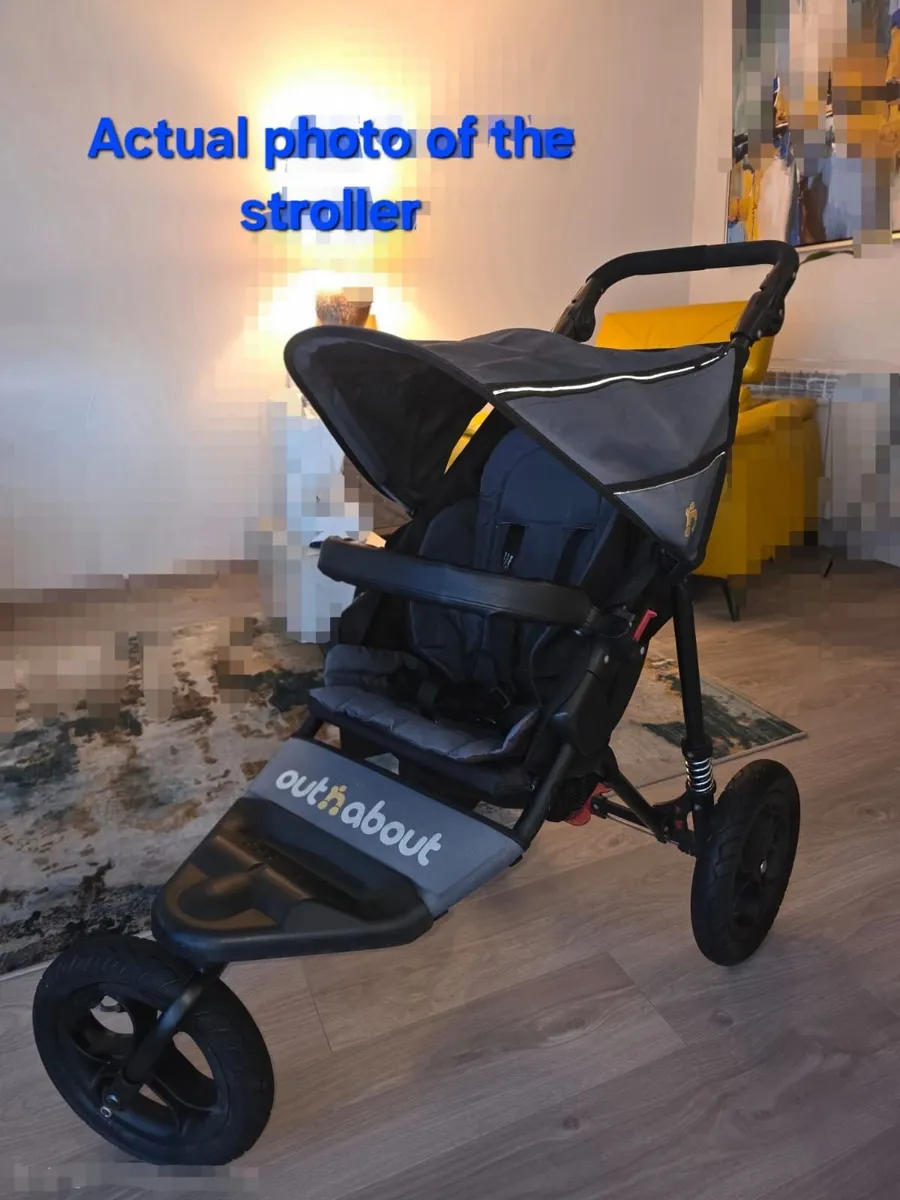 Out n about single stroller - Image 1