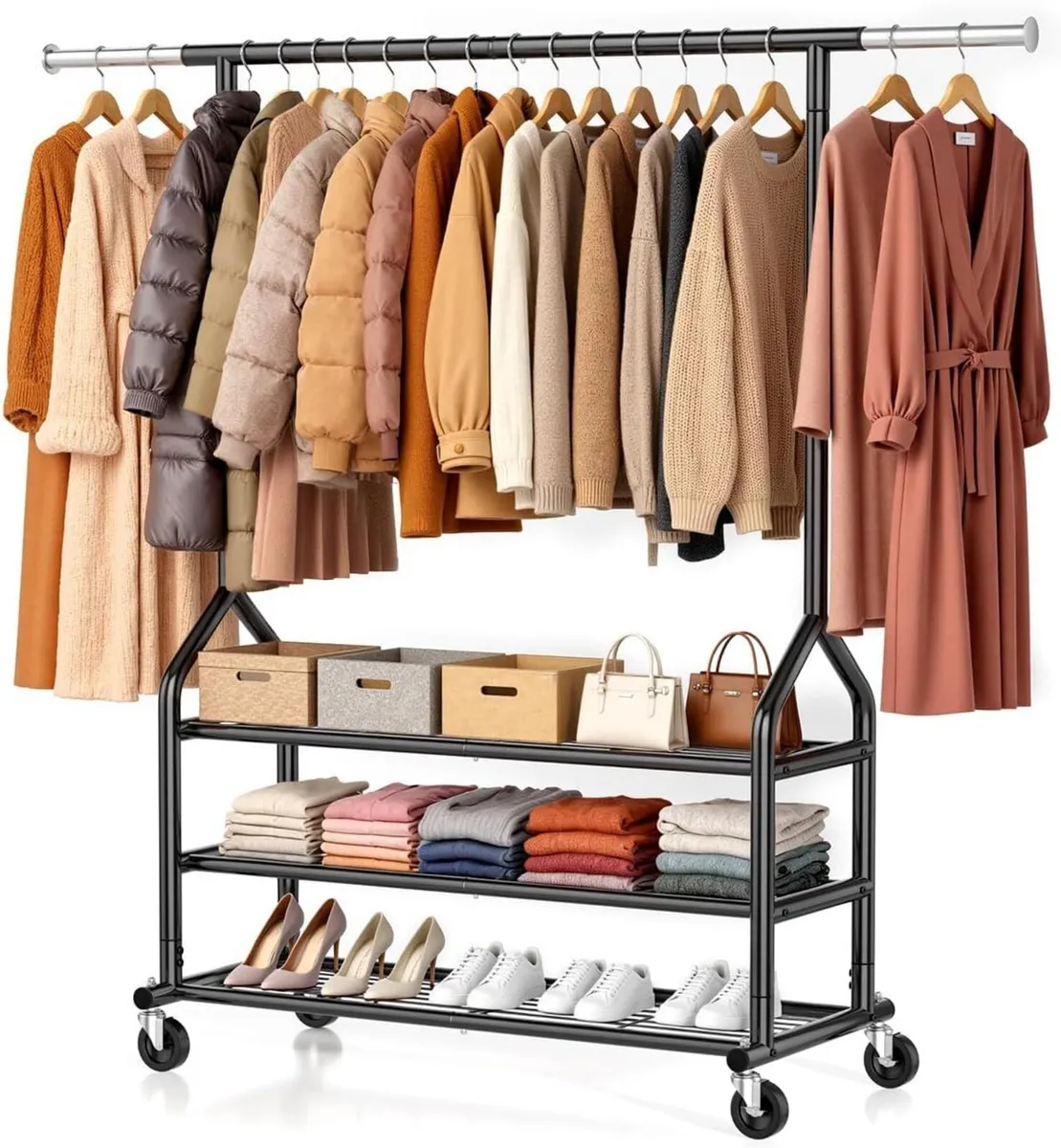 Heavy Duty Clothes Rail - Image 1