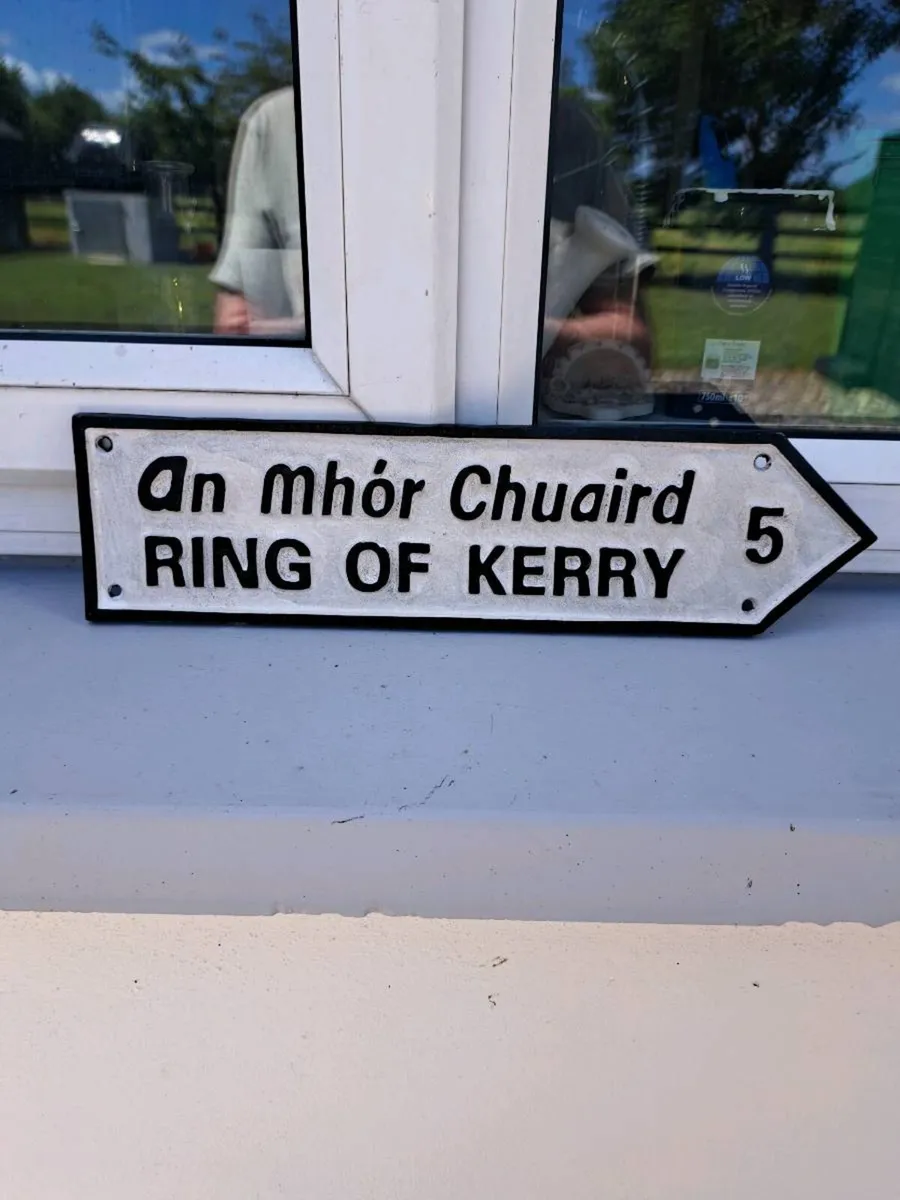 Ring of kerry cast iron sign