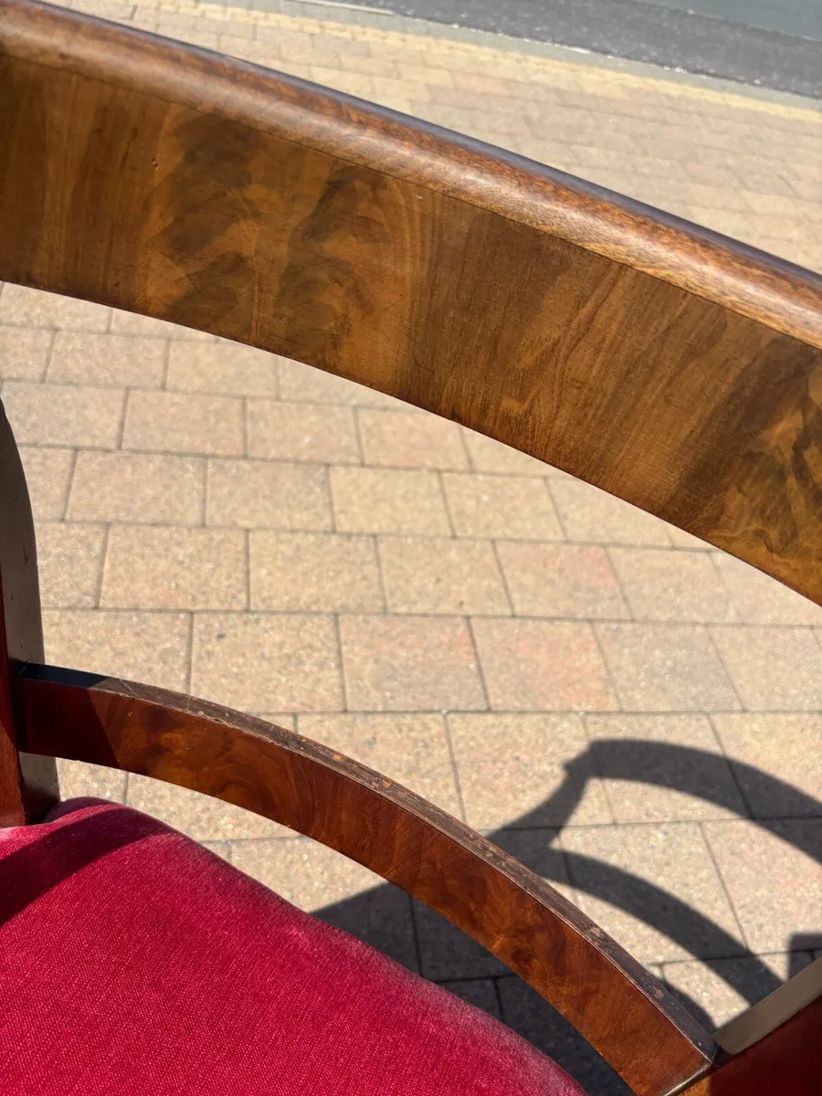Regency period open arm elbow  / desk chairs - Image 4