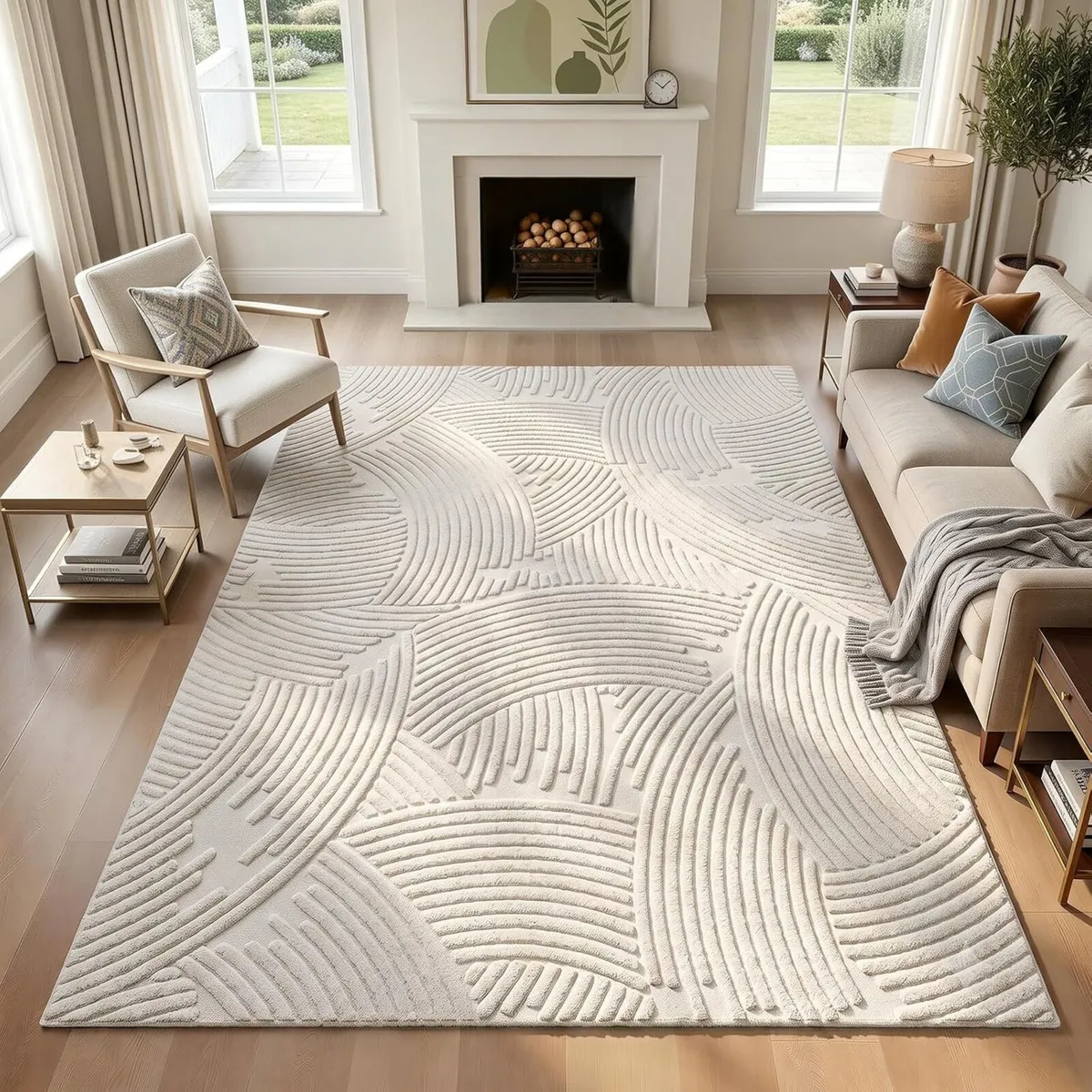 Washable Area Rug for Living Room - Image 1