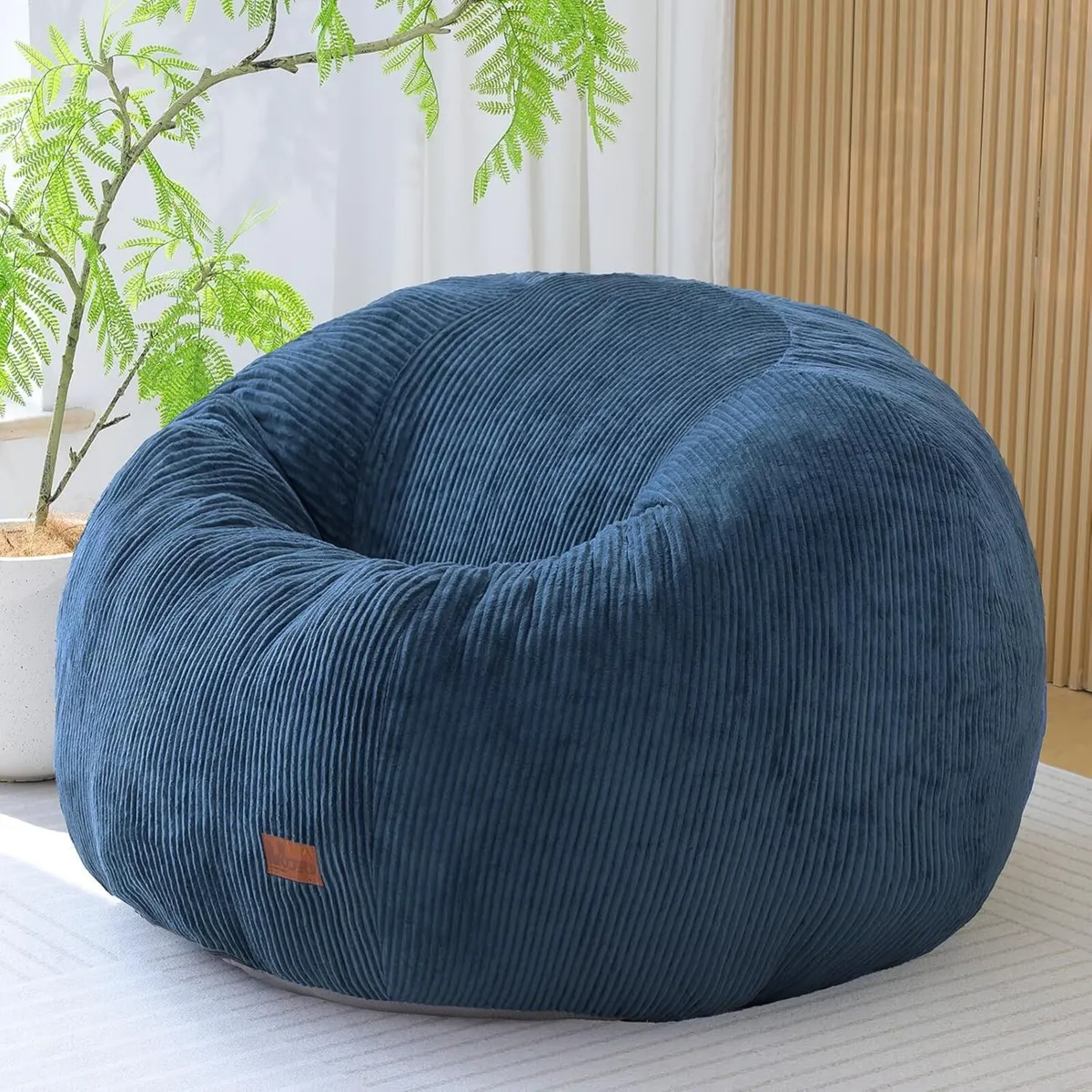 Oval Bean Bag for Adults Kids Teens Large - Image 1