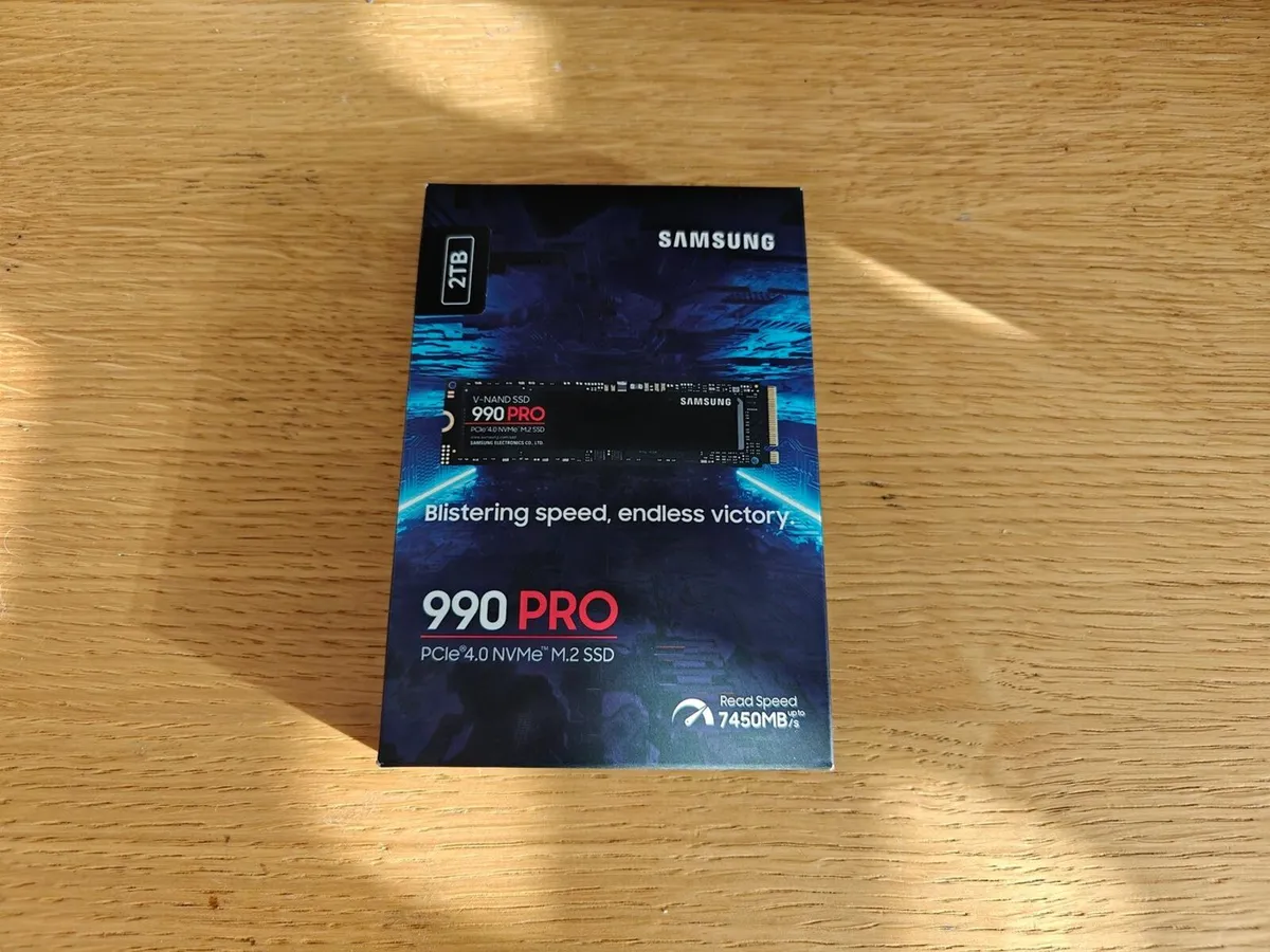 New 2TB Samsung 990 Pro NVMe SSD M.2 - Image 1