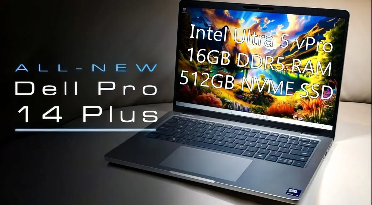 Dell Pro 14 Plus laptop, NEW, warranty untill 2029 - Image 1