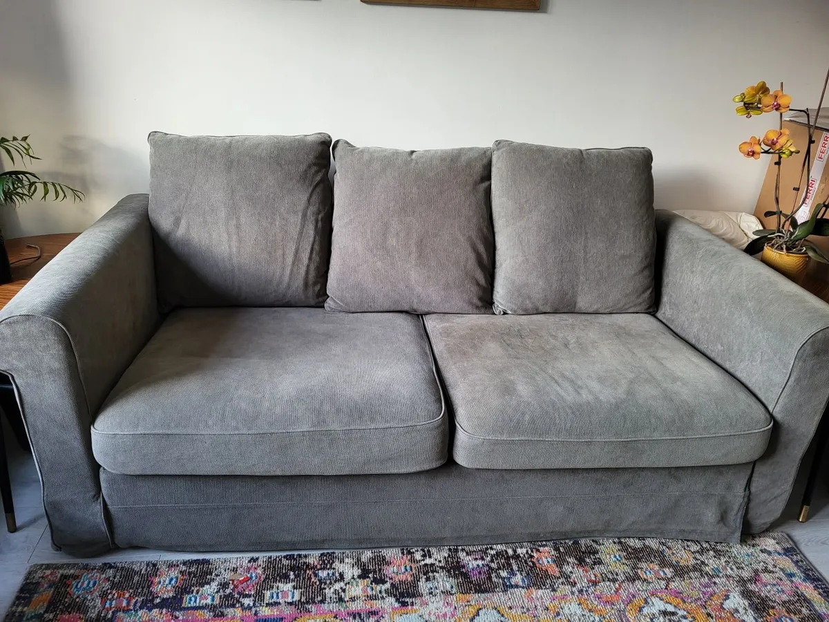 Sofa bed Ikea 1,93m x 93cm + mattress double bed - Image 3