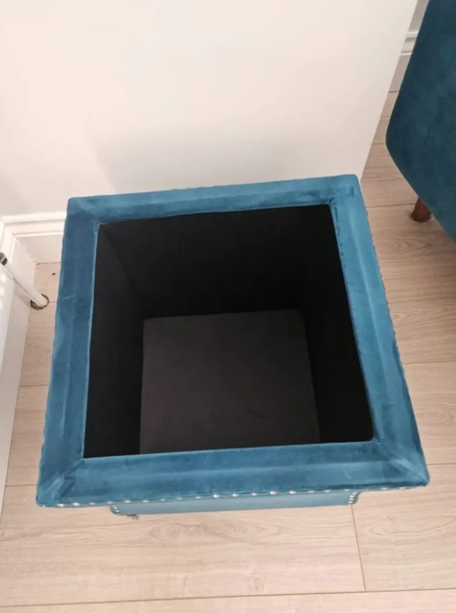 Arm Chair x2 and Footstool - Image 4