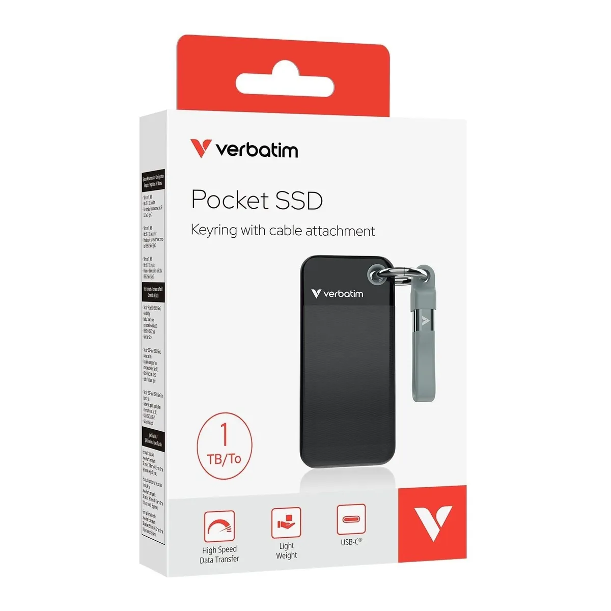 Verbatim Pocket SSD, 1TB, NEW - Image 3